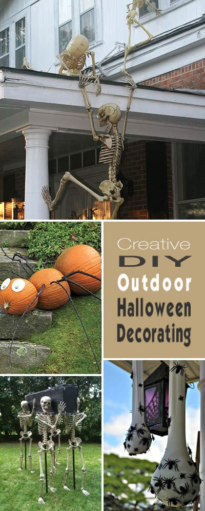 DIY Halloween Yard Decorations
 DIY Outdoor Halloween Yard Decorations • The Garden Glove