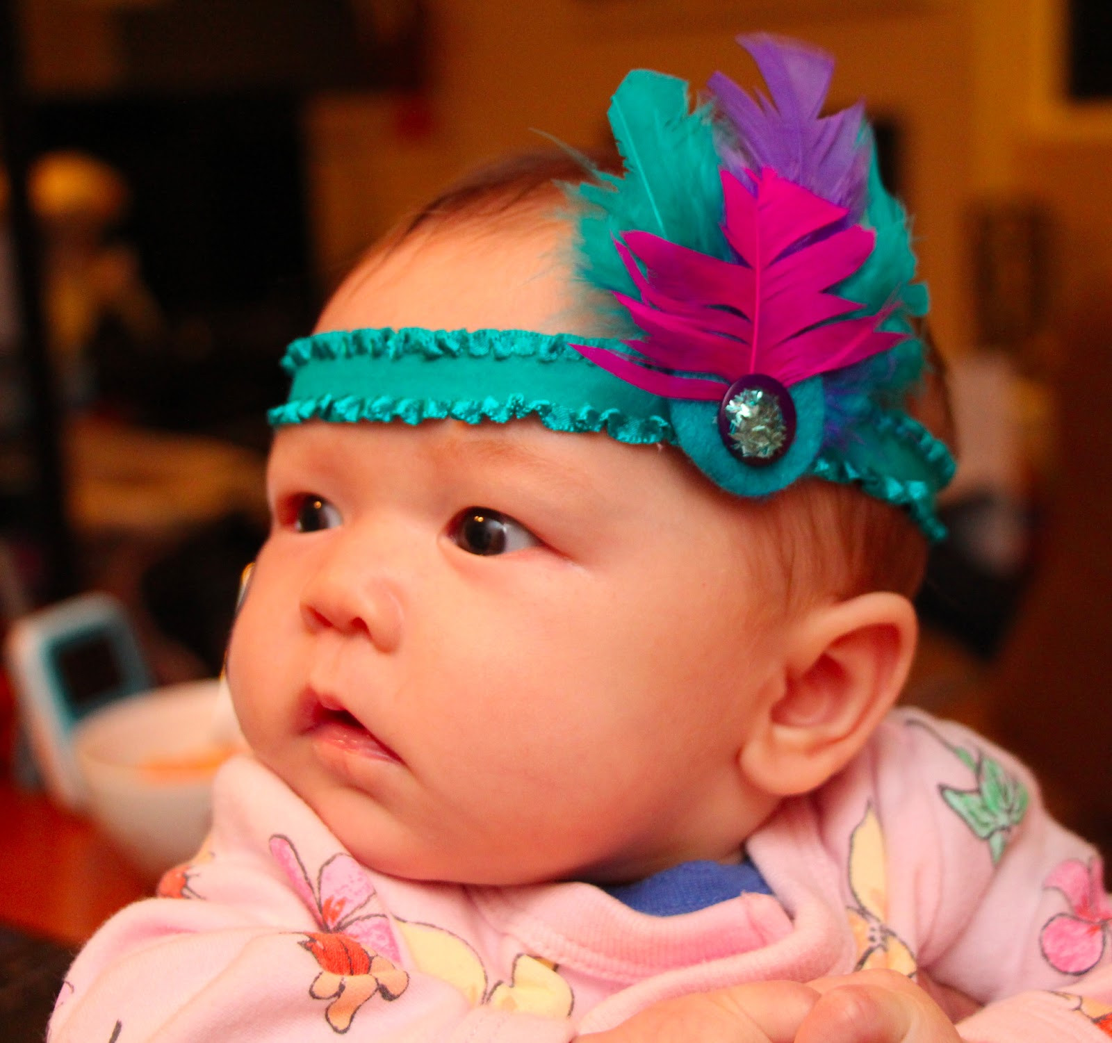 Diy Headband Baby
 The Experimental Crafter Baby Flapper Headband DIY