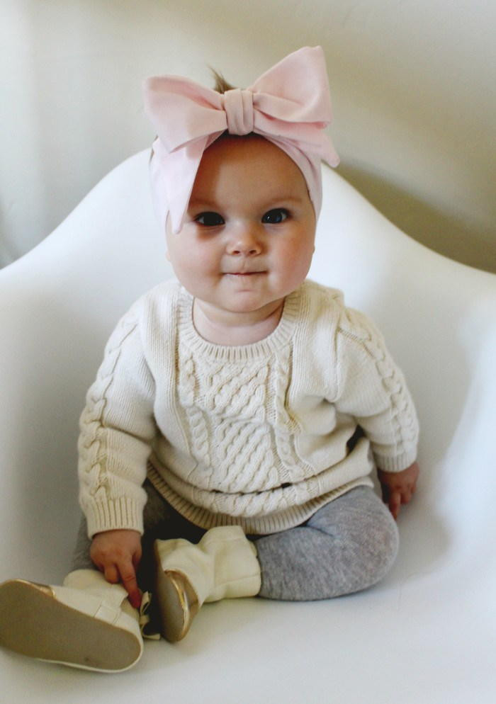 Diy Headband Baby
 Oversized Bow DIY Baby Headband