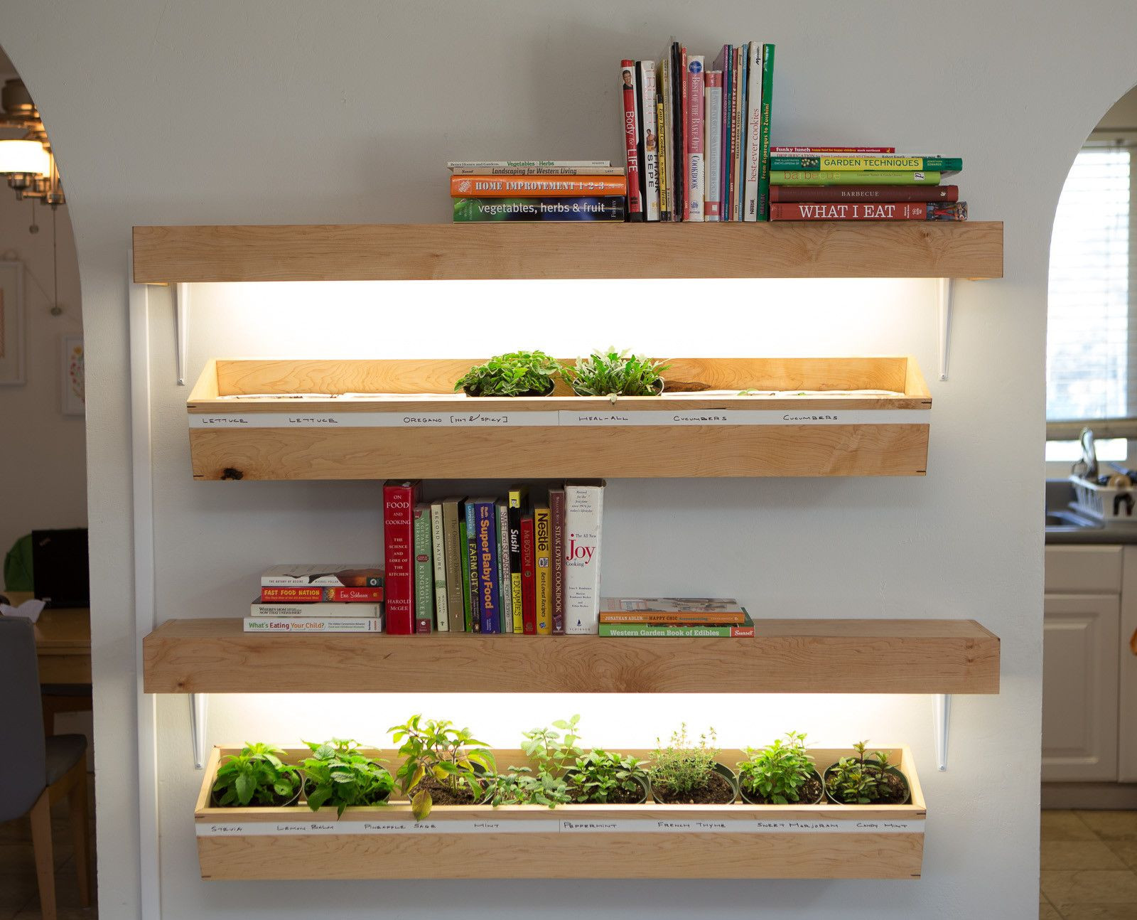 DIY Indoor Planter Box
 Pin on Shelves