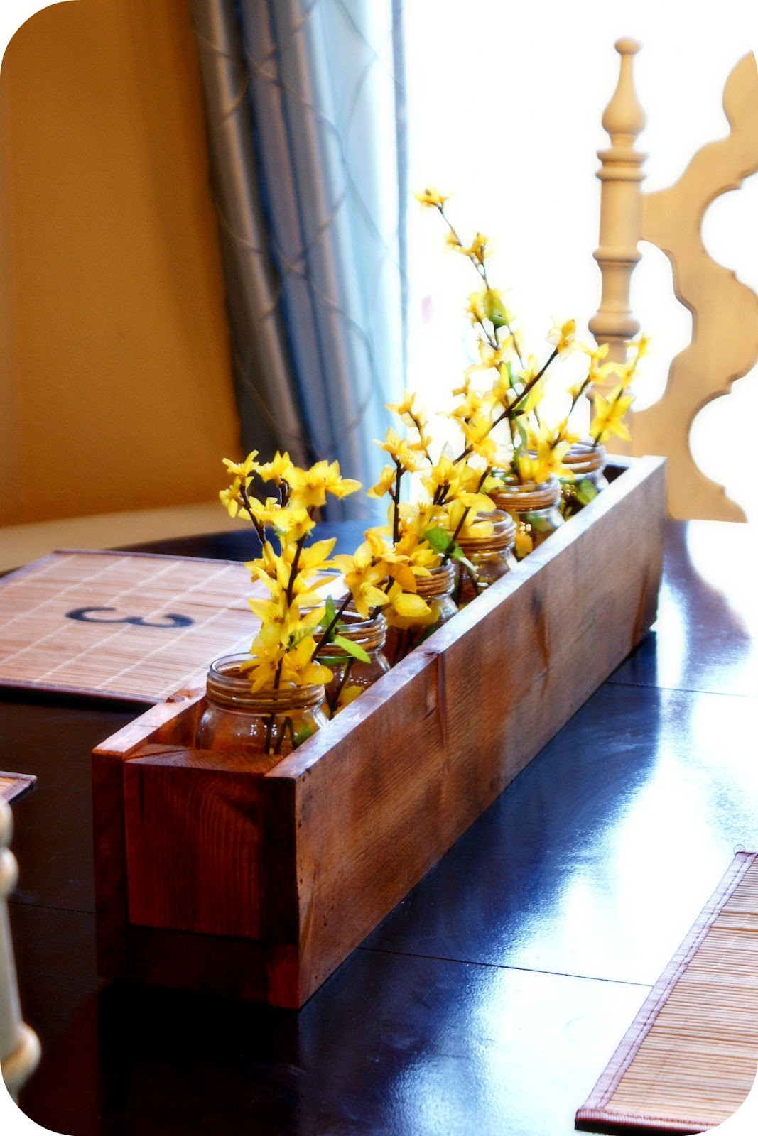 DIY Indoor Planter Box
 I Heart My Glue Gun Cute DIY Planter Box Centerpiece