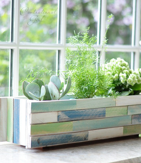 DIY Indoor Planter Box
 12 Gorgeous DIY Window Box Planters