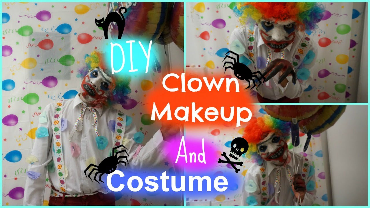 DIY Jester Costume
 Halloween Makeup Tutorial & DIY Clown Costume