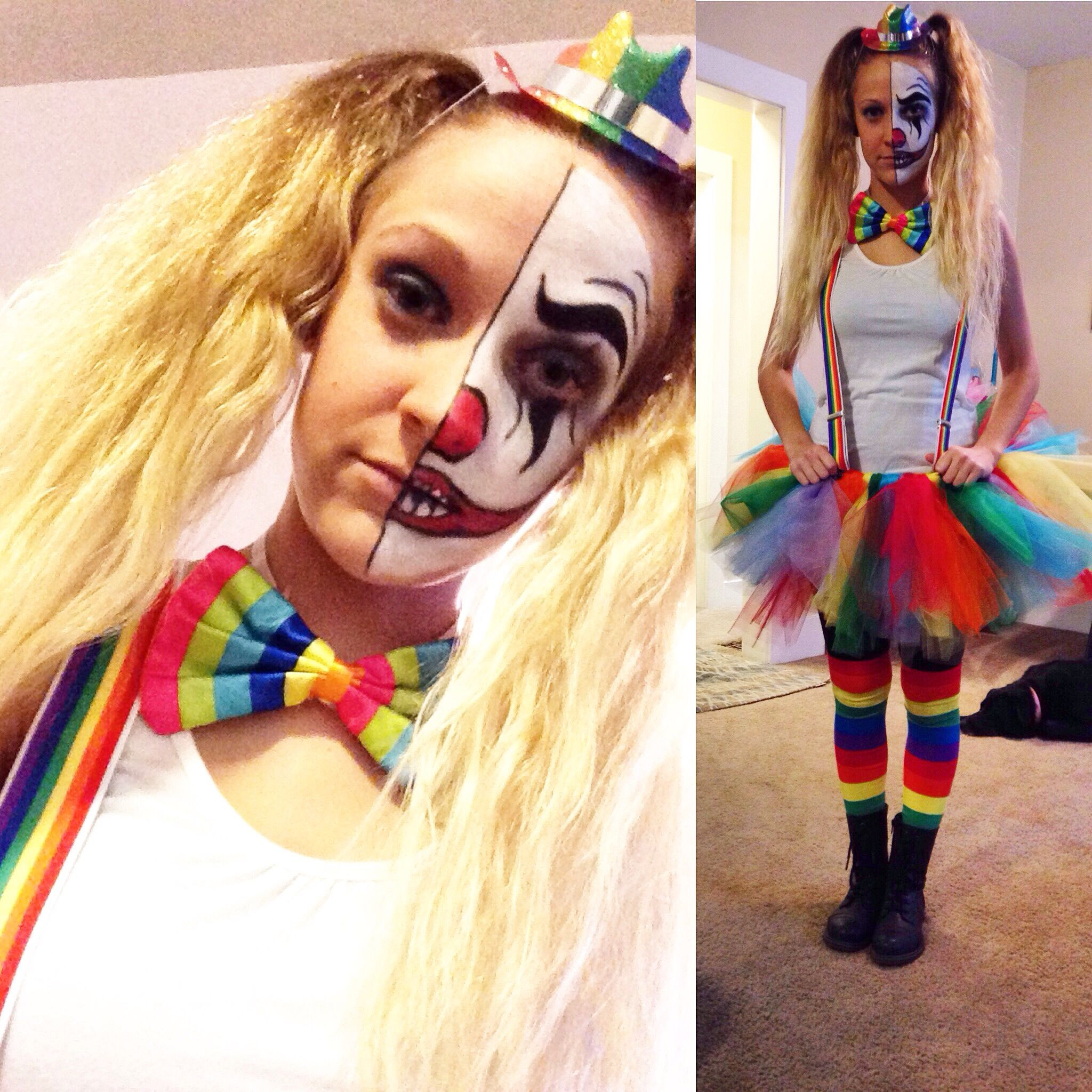 DIY Jester Costume
 My DIY cute but scary clown costume ️ HAPPY HALLOWEEN