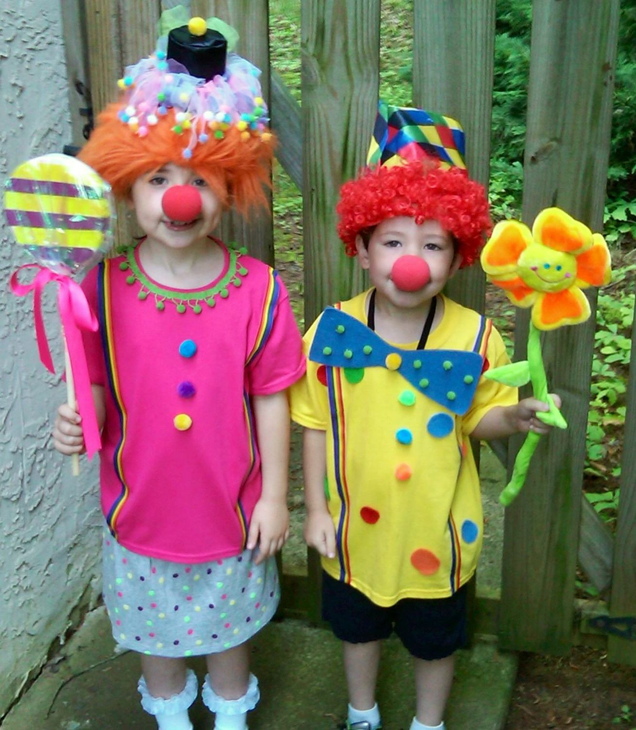 DIY Jester Costume
 Homemade Clown Costumes