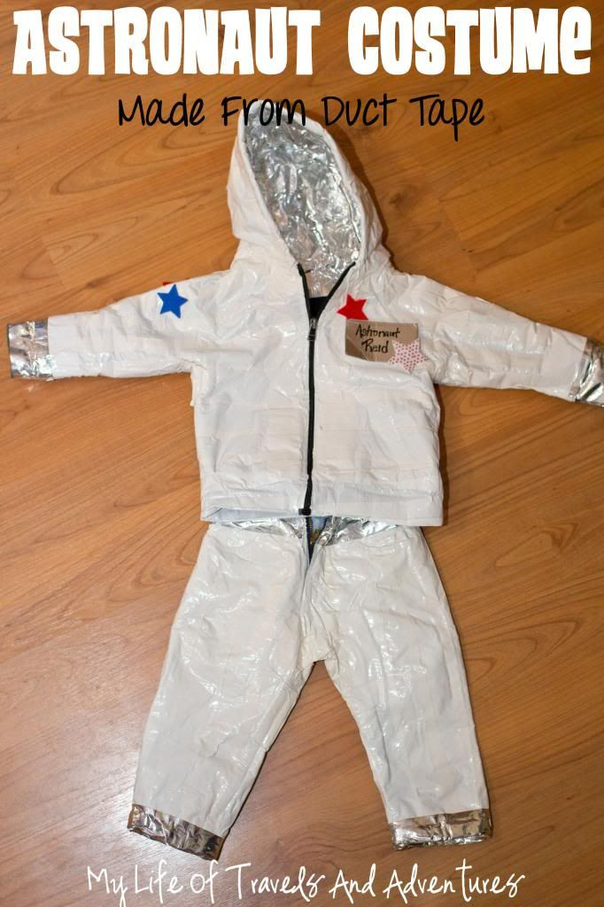 DIY Kids Astronaut Costume
 Homemade Astronaut Costume