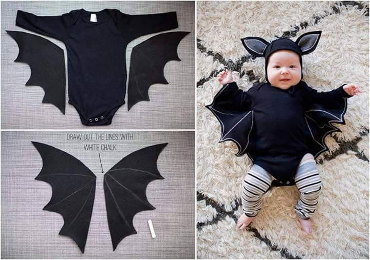 DIY Kids Bat Costume
 43 Cutest Ever Kids Halloween Costumes Every Mom Would Want