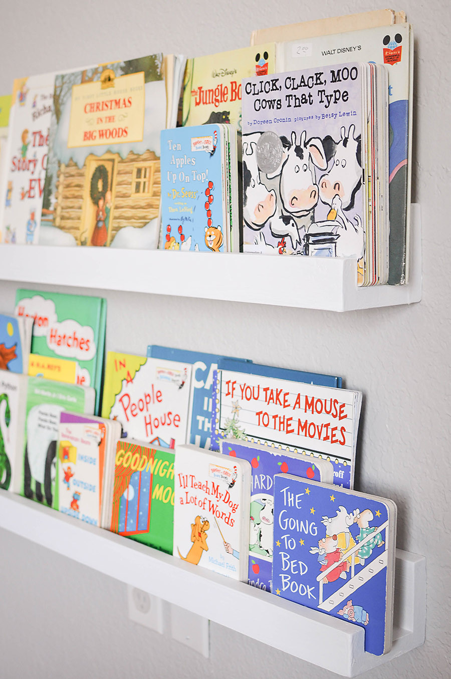DIY Kids Book Shelf
 DIY Wall Mounted Kid s Bookshelves Our Handcrafted Life