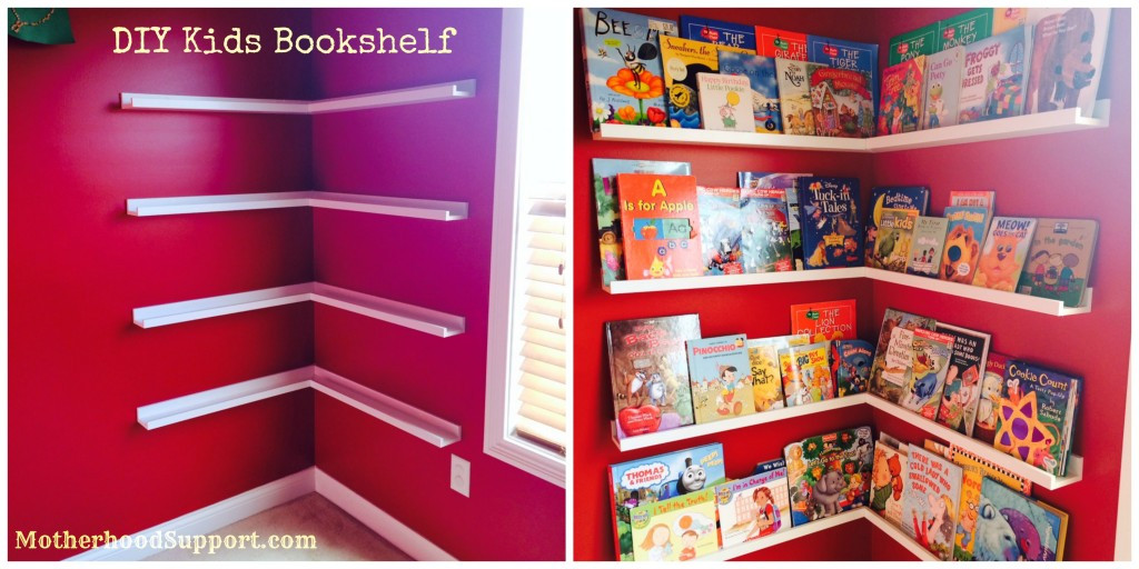 DIY Kids Book Shelf
 Kids Playroom Design Ideas & Storage Tips Motherhood