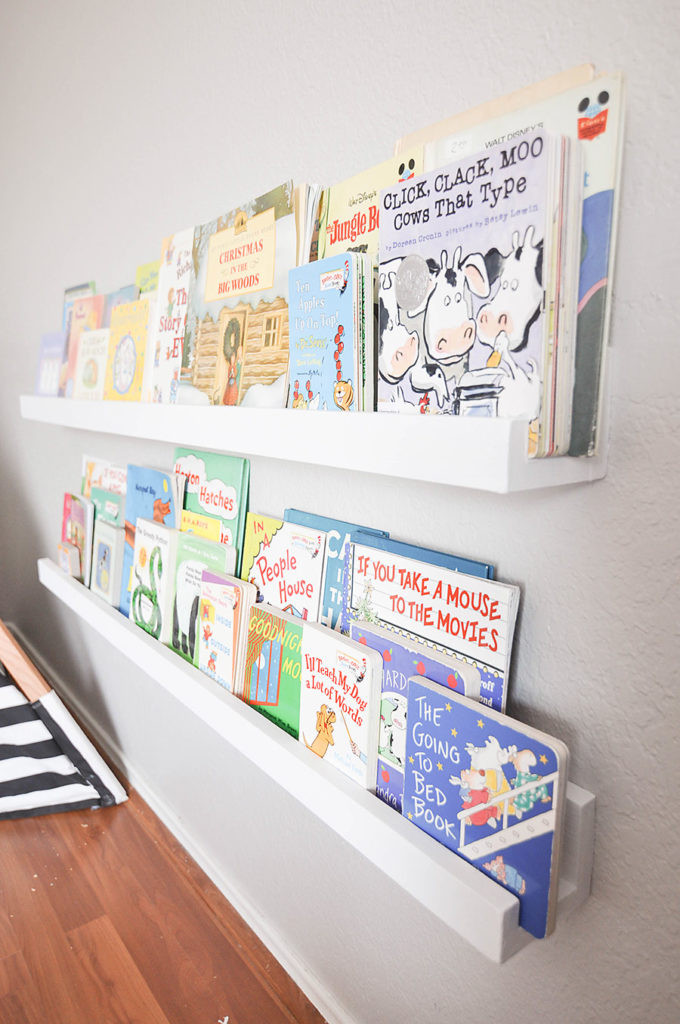 DIY Kids Book Shelf
 DIY Wall Mounted Kid s Bookshelves Our Handcrafted Life