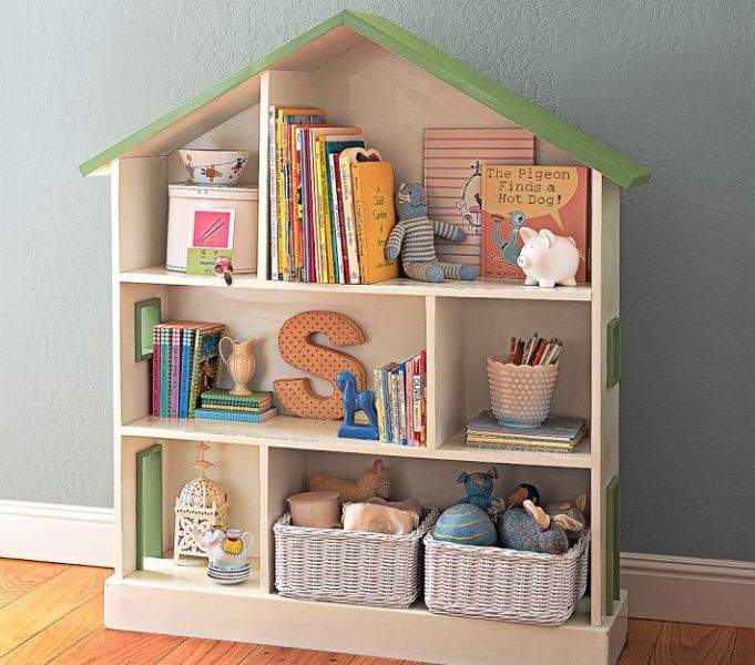 DIY Kids Book Shelf
 25 Really Cool Kids’ Bookcases And Shelves Ideas