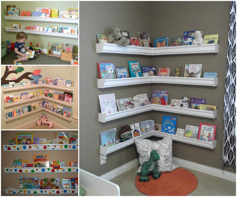 DIY Kids Book Shelf
 Wonderful DIY Smart Sheep Bookshelf For Kids