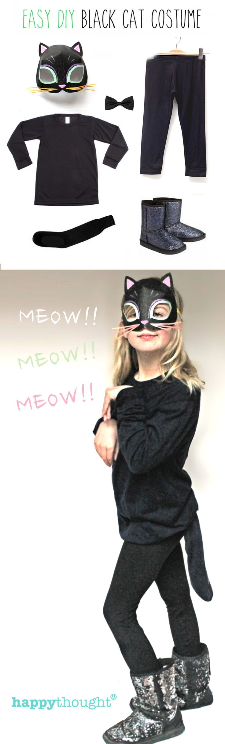 Diy Kids Cat Costume
 25 best Letterland Parade Costumes images on Pinterest