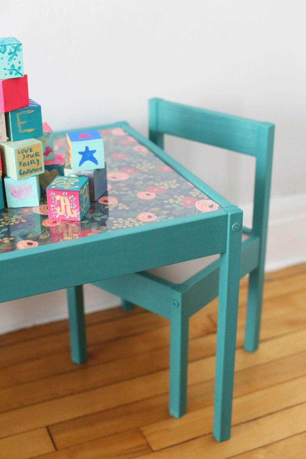 DIY Kids Chair
 DIY Kids Table Makeover The Sweetest Occasion