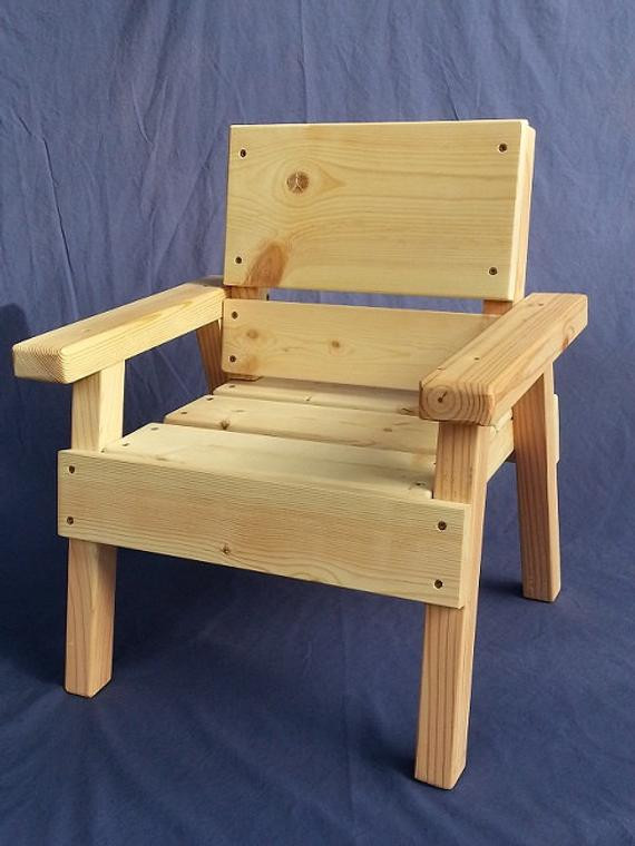 DIY Kids Chair
 DIY Project Kids Solid Wood Chair Toddler Boy or Girl