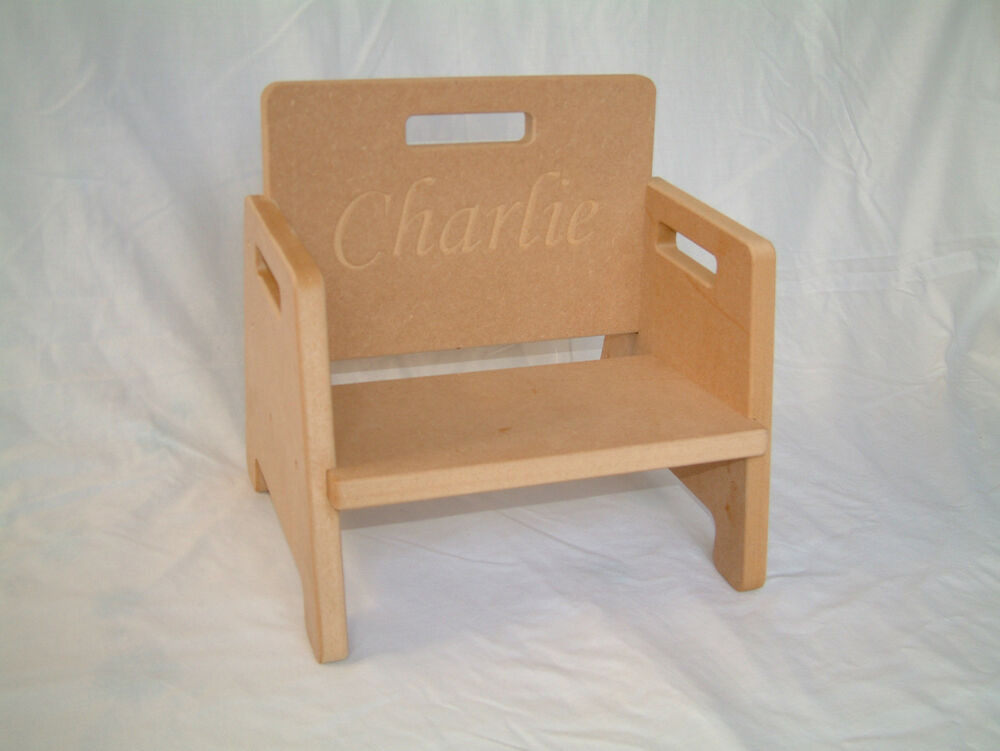 DIY Kids Chair
 DIY Baby Toddler Chair Personalisable with ANY Text