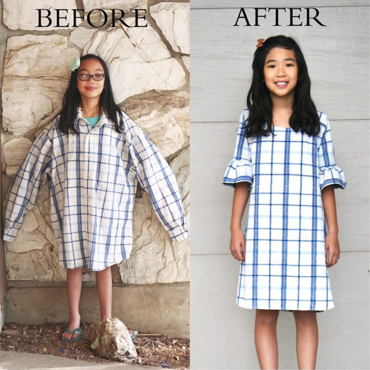 DIY Kids Clothing
 Stylish Mom has a Knack for Refashioning Clothes for