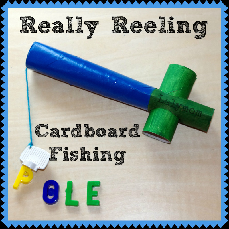 DIY Kids Fishing Pole
 DIY Cardboard Fishing Pole for Kids LalyMom