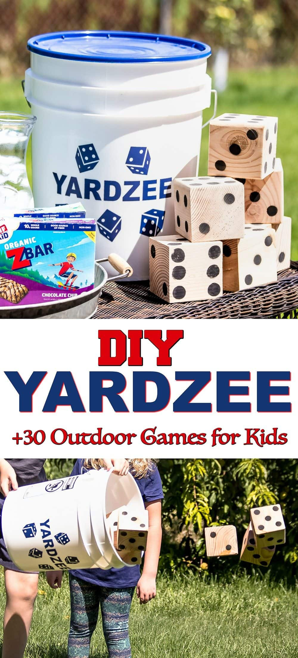 DIY Kids Games
 Classic Outdoor Games for Kids DIY Yardzee tutorial