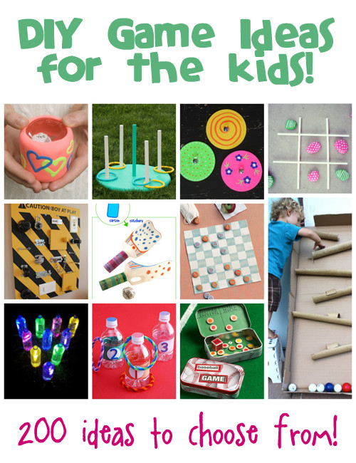 DIY Kids Games
 DIY Games Ideas for Kids