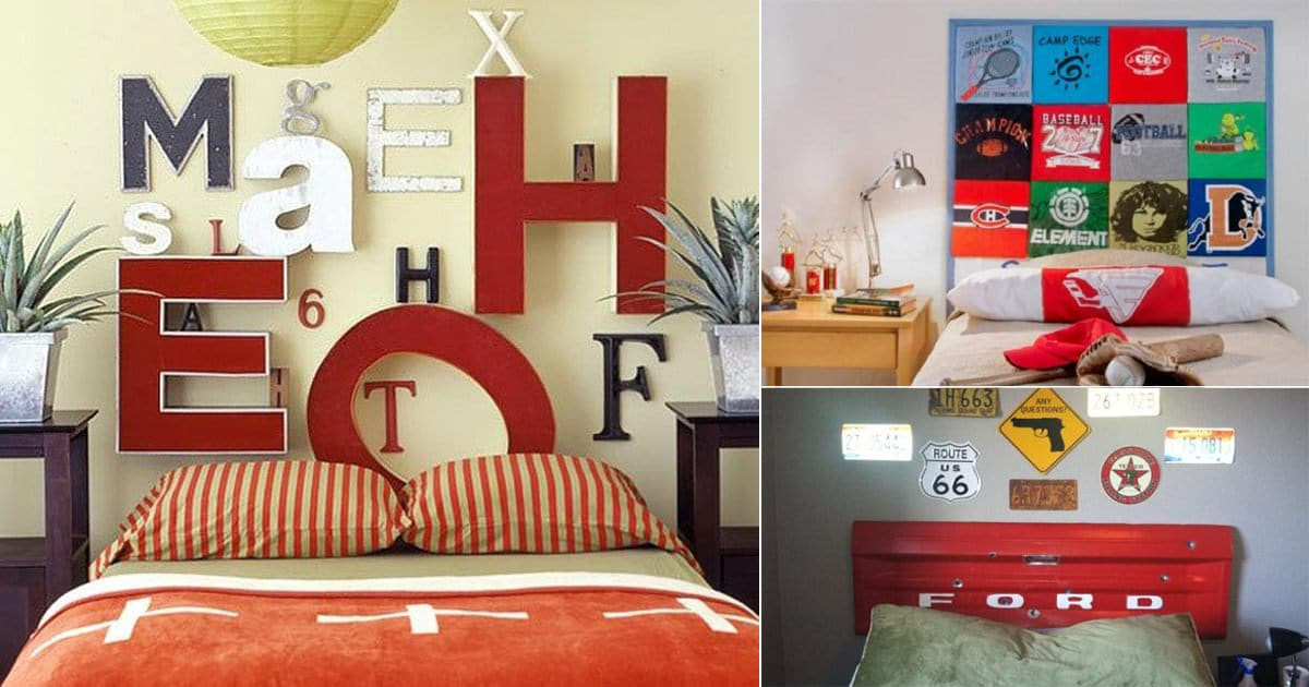 DIY Kids Headboard
 16 DIY Boys Headboard Ideas