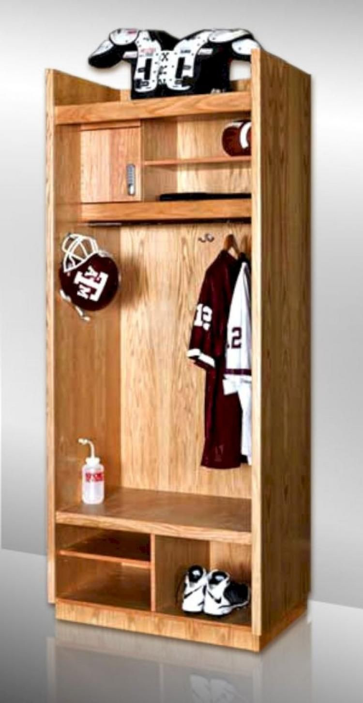 DIY Kids Lockers
 50 Best Ideas to Design Baseball Bedroom for Kids