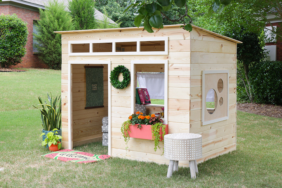 DIY Kids Playhouse
 Top 20 DIY Projects of 2016