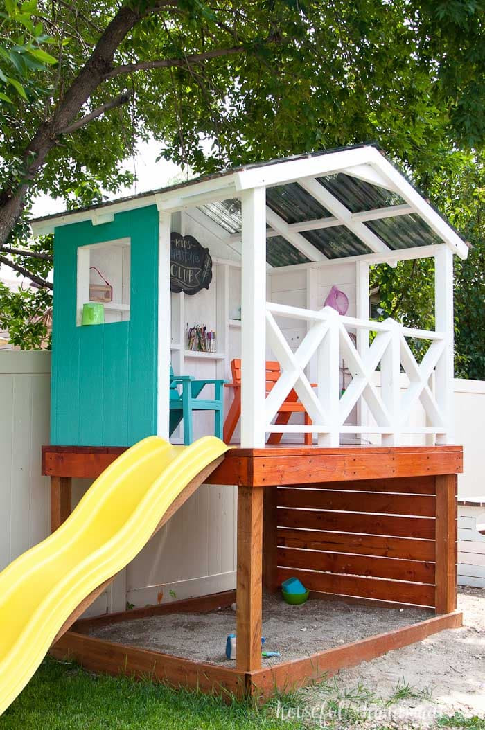 DIY Kids Playhouses
 Our DIY Playhouse The Roof a Houseful of Handmade