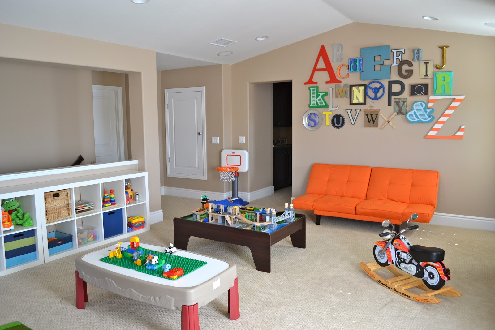 Diy Kids Playrooms
 Playroom Tour With Lots of DIY Ideas • Color Made Happy