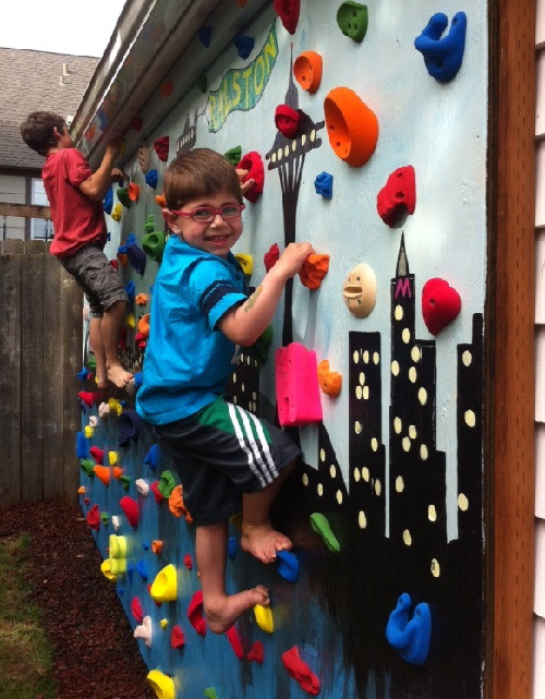 DIY Kids Rock Climbing Wall
 DIY Outdoor Rock Climbing Wall Do It Yourself Fun Ideas