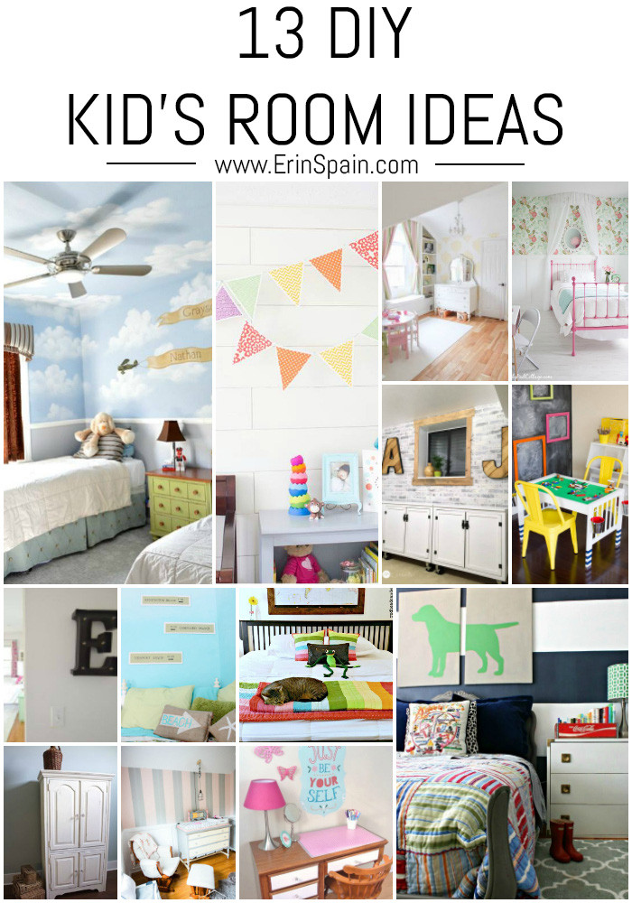 DIY Kids Room Decorations
 13 DIY Kid s Room Ideas Erin Spain