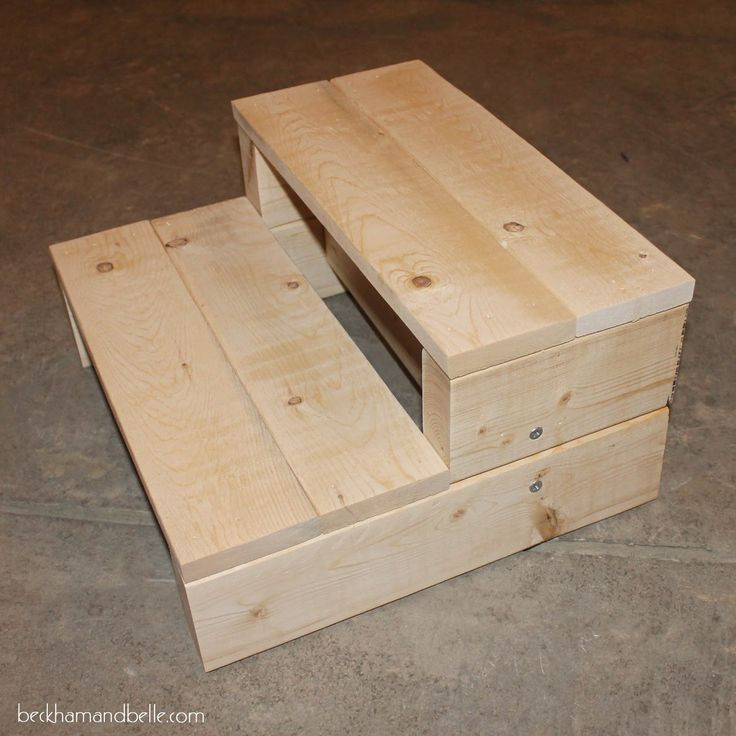 DIY Kids Step Stool
 Super Simple Kid s DIY 2x4 Wood Step Stool