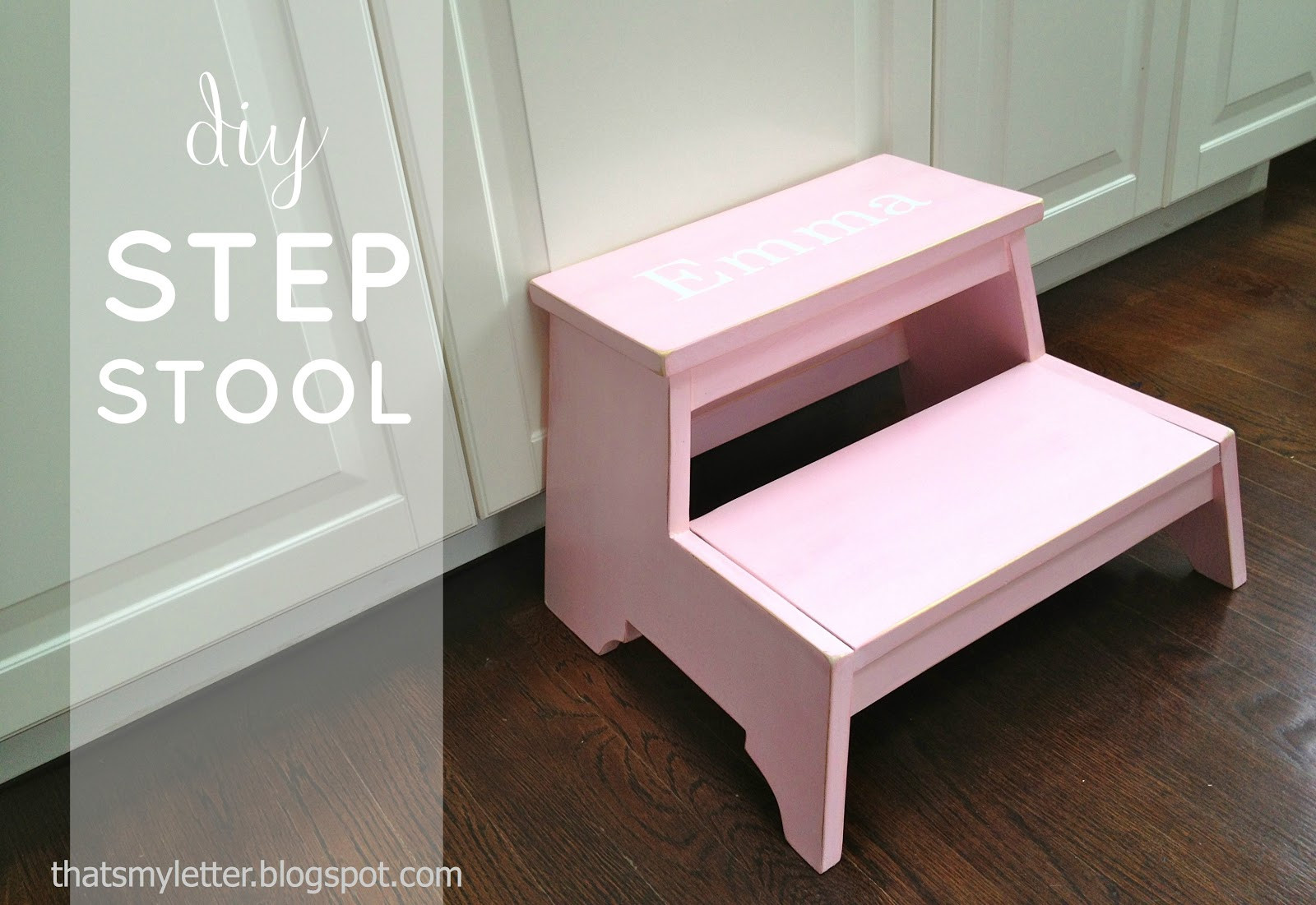 DIY Kids Step Stool
 "K" is for Kids Step Stool Jaime Costiglio