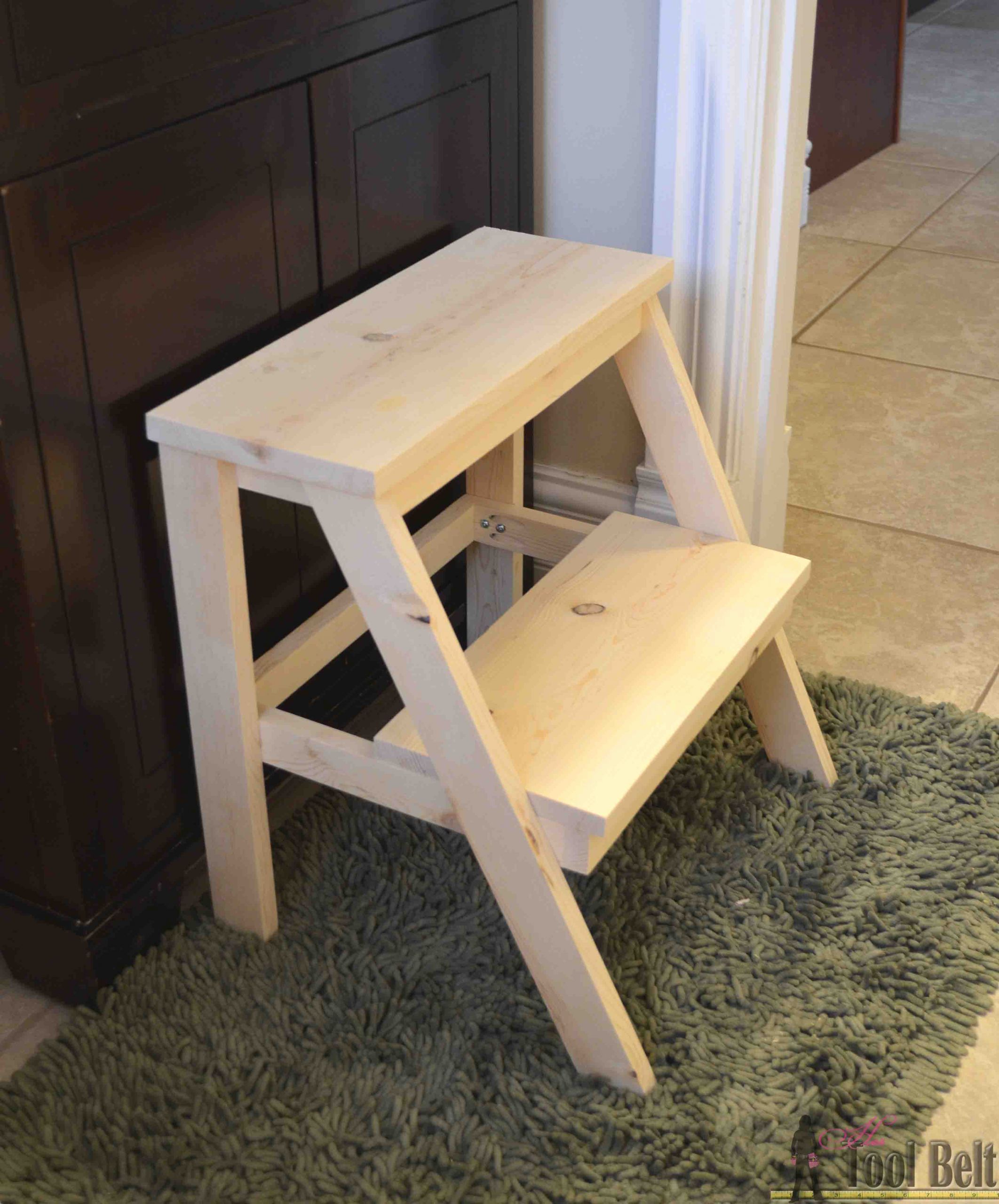 DIY Kids Step Stool
 Kid s Step Stool Her Tool Belt