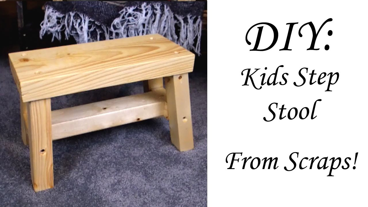 DIY Kids Step Stool
 Wooden Kids Step Stools