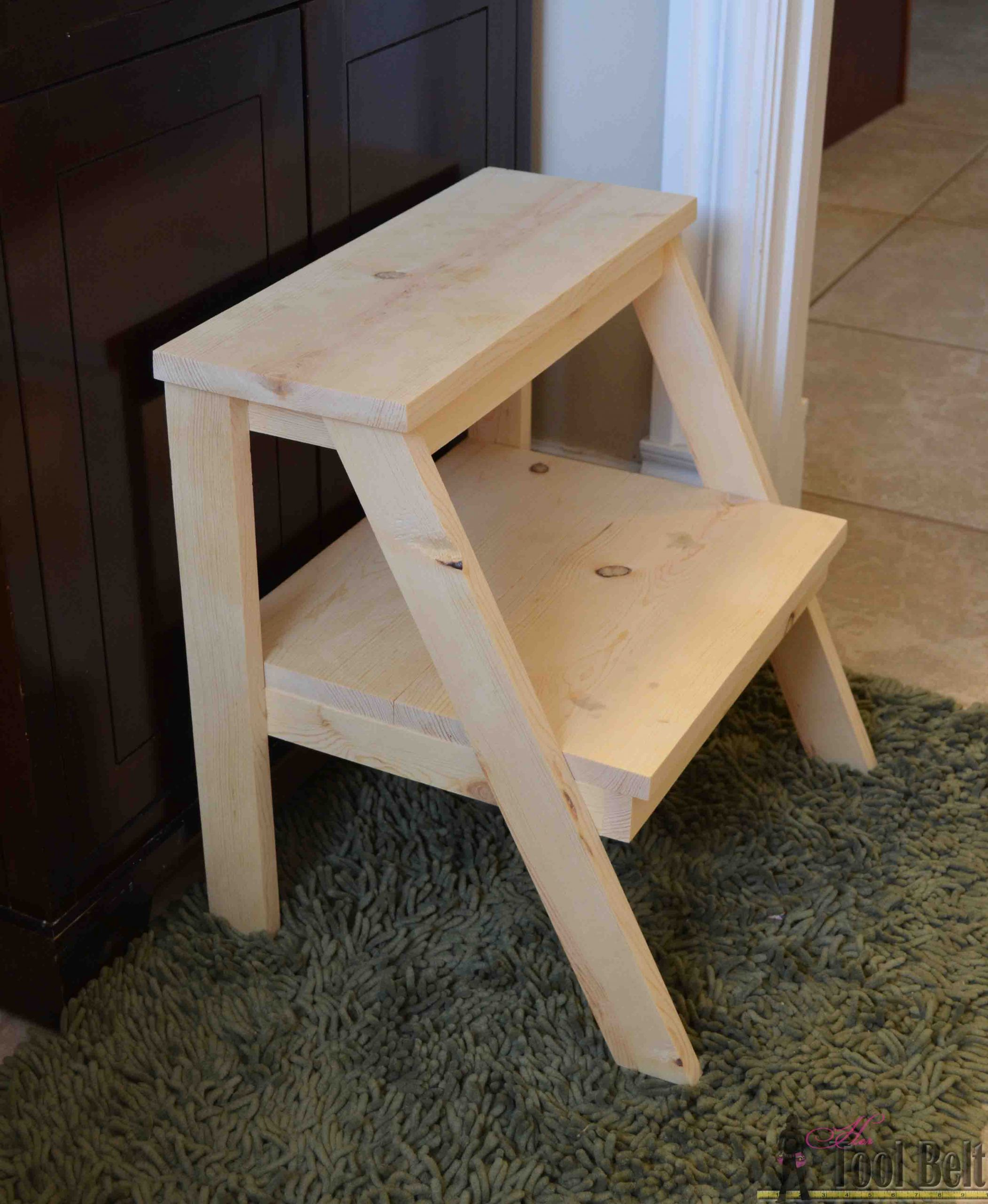 DIY Kids Step Stool
 Kid s Step Stool Her Tool Belt