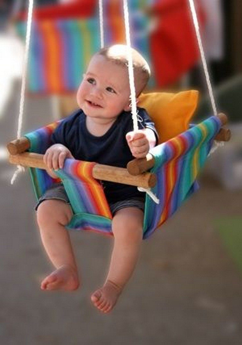 DIY Kids Swing
 DIY Swing Ideas for Kids