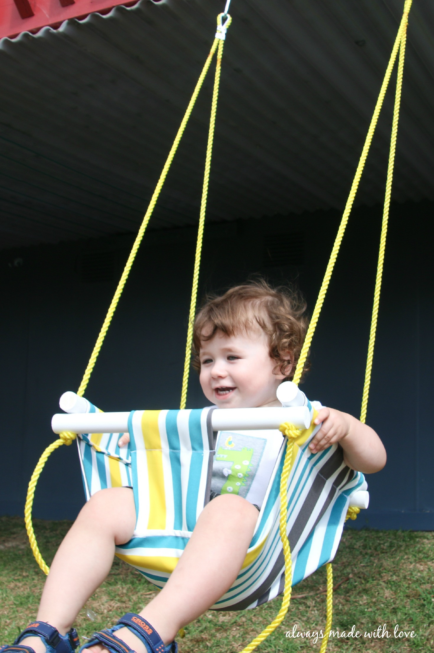 DIY Kids Swings
 DIY Baby Toddler Swing Always Made With Love
