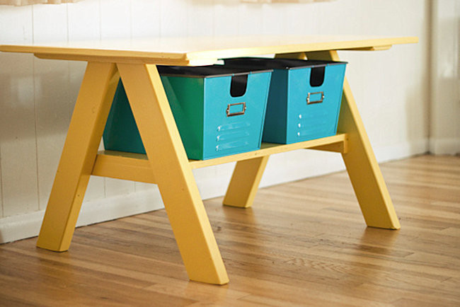 DIY Kids Table
 20 Home DIY Projects Designed with Kids in Mind