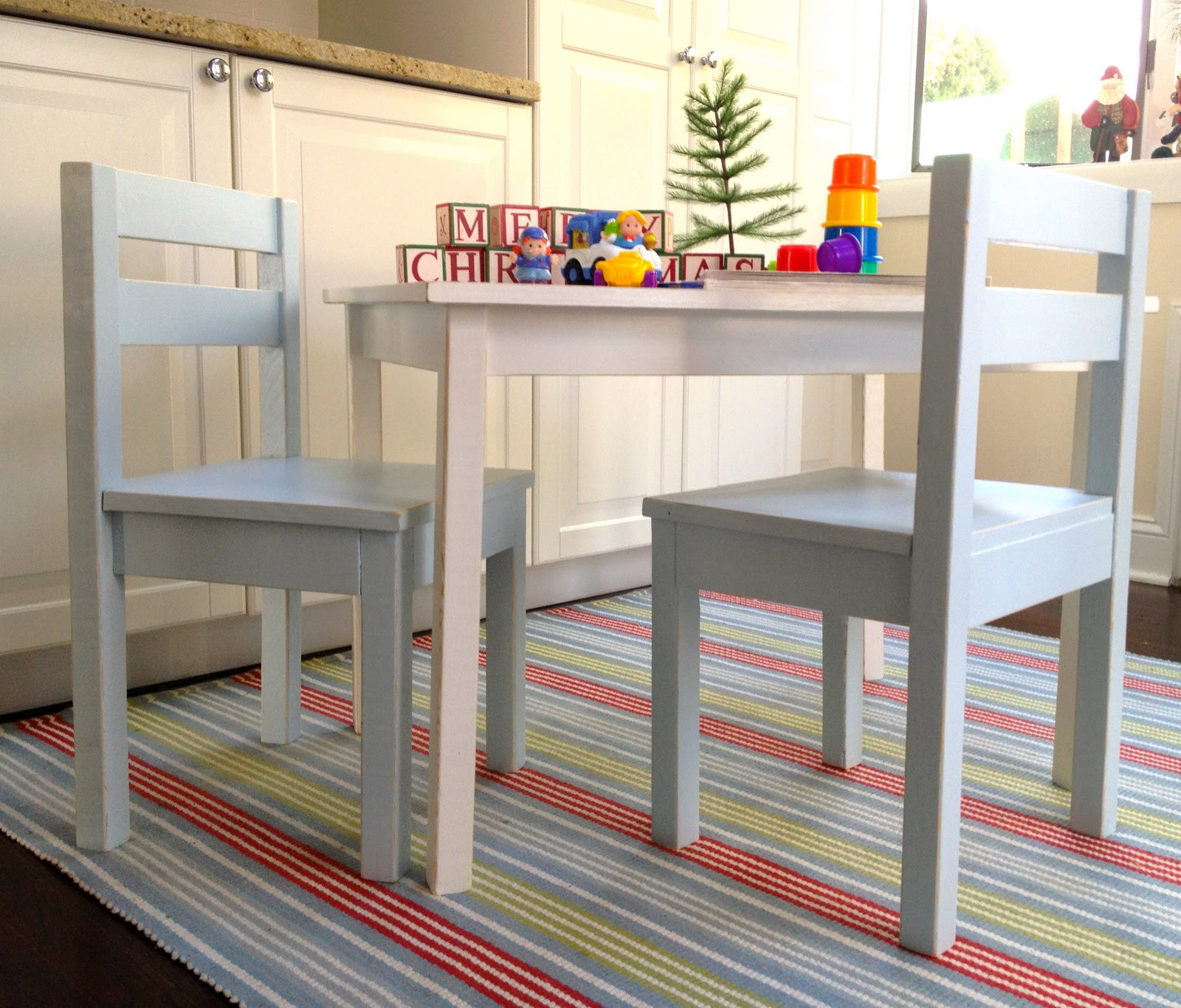 DIY Kids Tables
 That s My Letter DIY Kids Table with Chairs