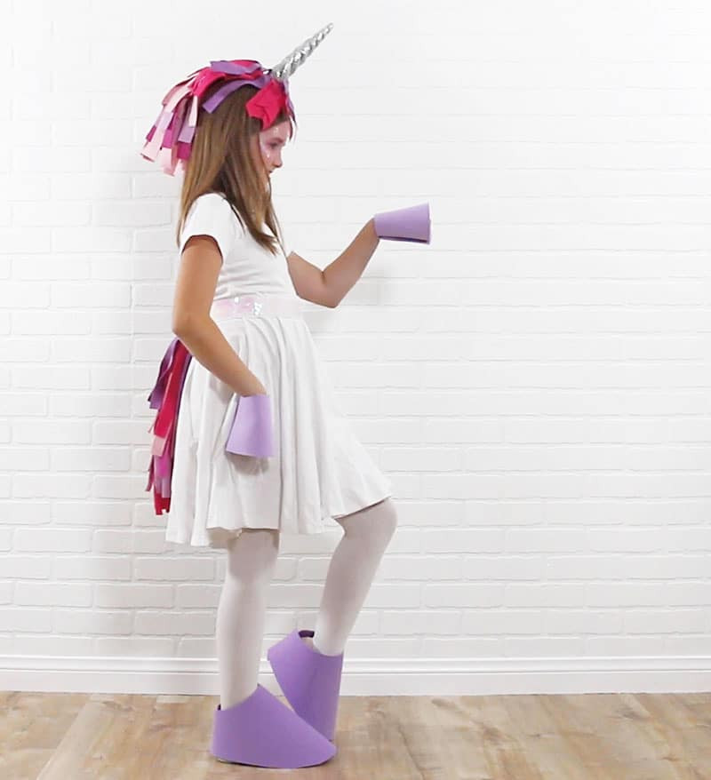 DIY Kids Unicorn Costume
 DIY Unicorn Costume Easy No Sew Kids Costume Persia Lou