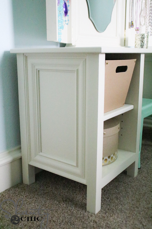 Diy Kids Vanity
 DIY Kids Vanity Shanty 2 Chic