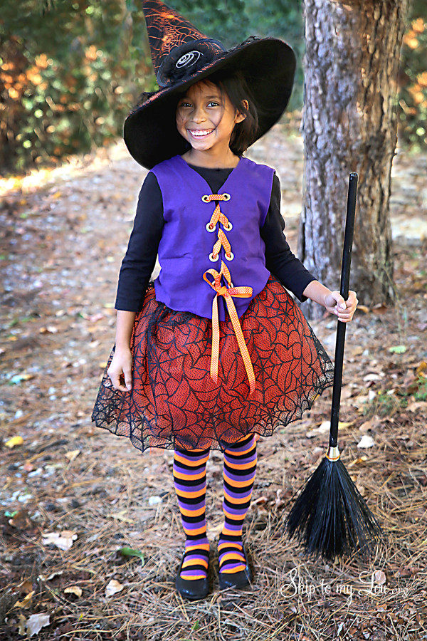 Diy Kids Witch Costume
 DIY Halloween Costumes