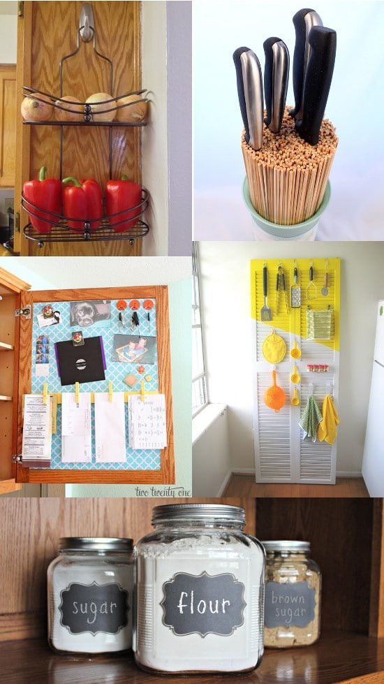 DIY Kitchen Organizing Ideas
 24 DIY Kitchen Organization Ideas