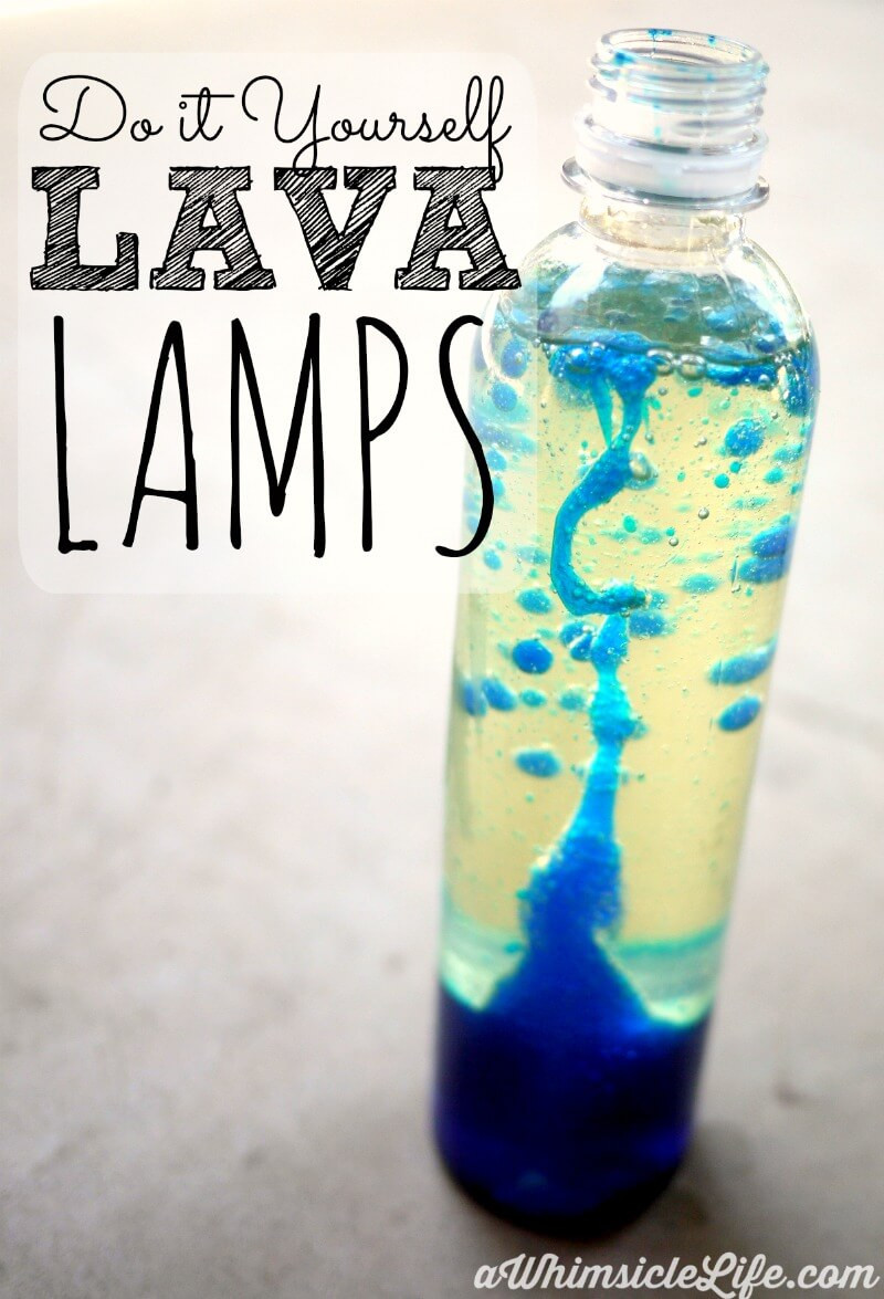 Diy Lava Lamp For Kids
 Water Bottle Crafts for Kids Easy Plastic Bottle Crafts