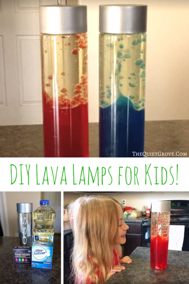 Diy Lava Lamp For Kids
 DIY Lava Lamps for Kids ⋆ The Quiet Grove