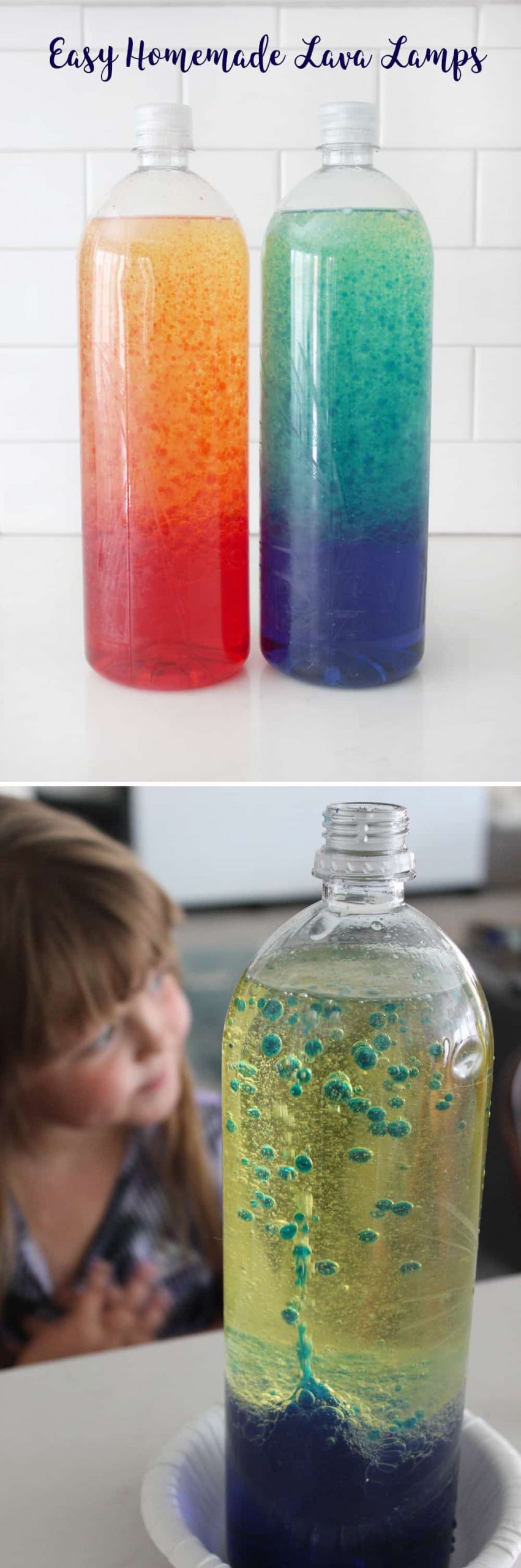 Diy Lava Lamp For Kids
 Homemade Lava Lamps