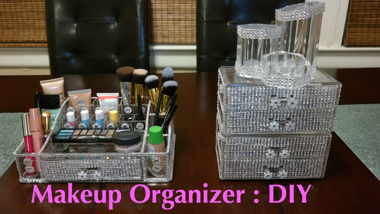 DIY Makeup Organizers
 Makeup Organizer DIY