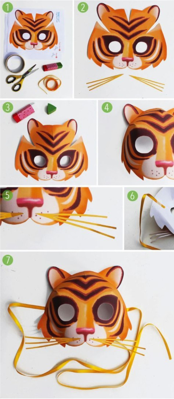 DIY Mask For Kids
 DIY Play Masks For Kids