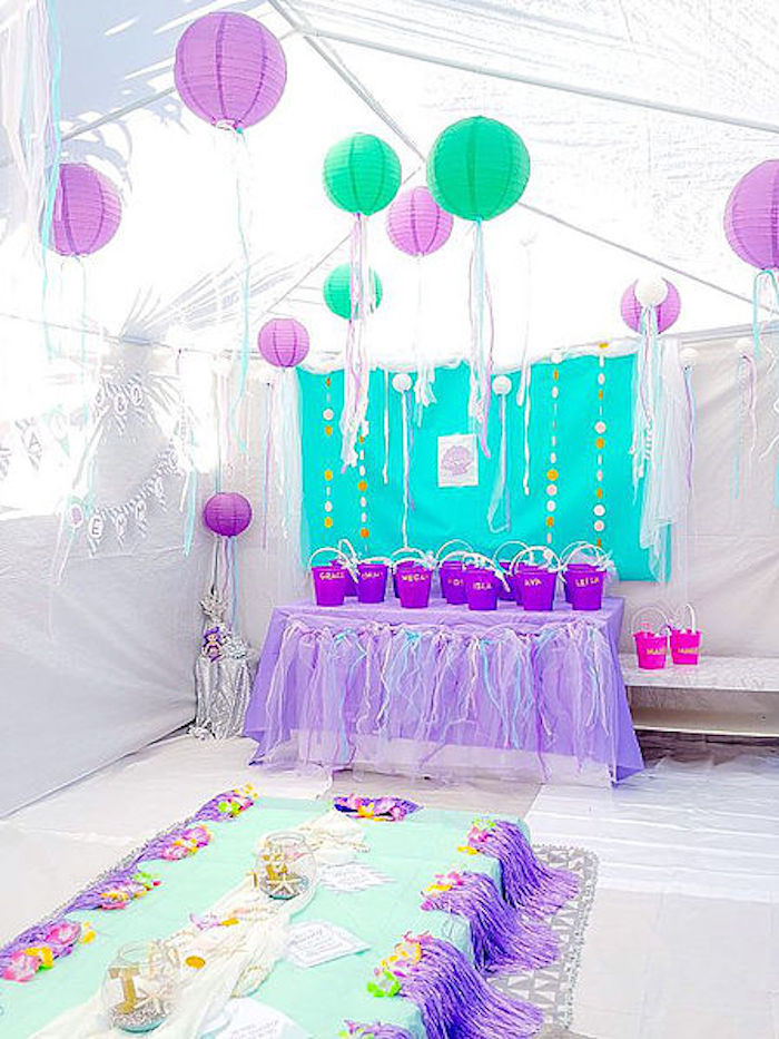 Diy Mermaid Party Ideas
 Kara s Party Ideas DIY Island Mermaid Birthday Party